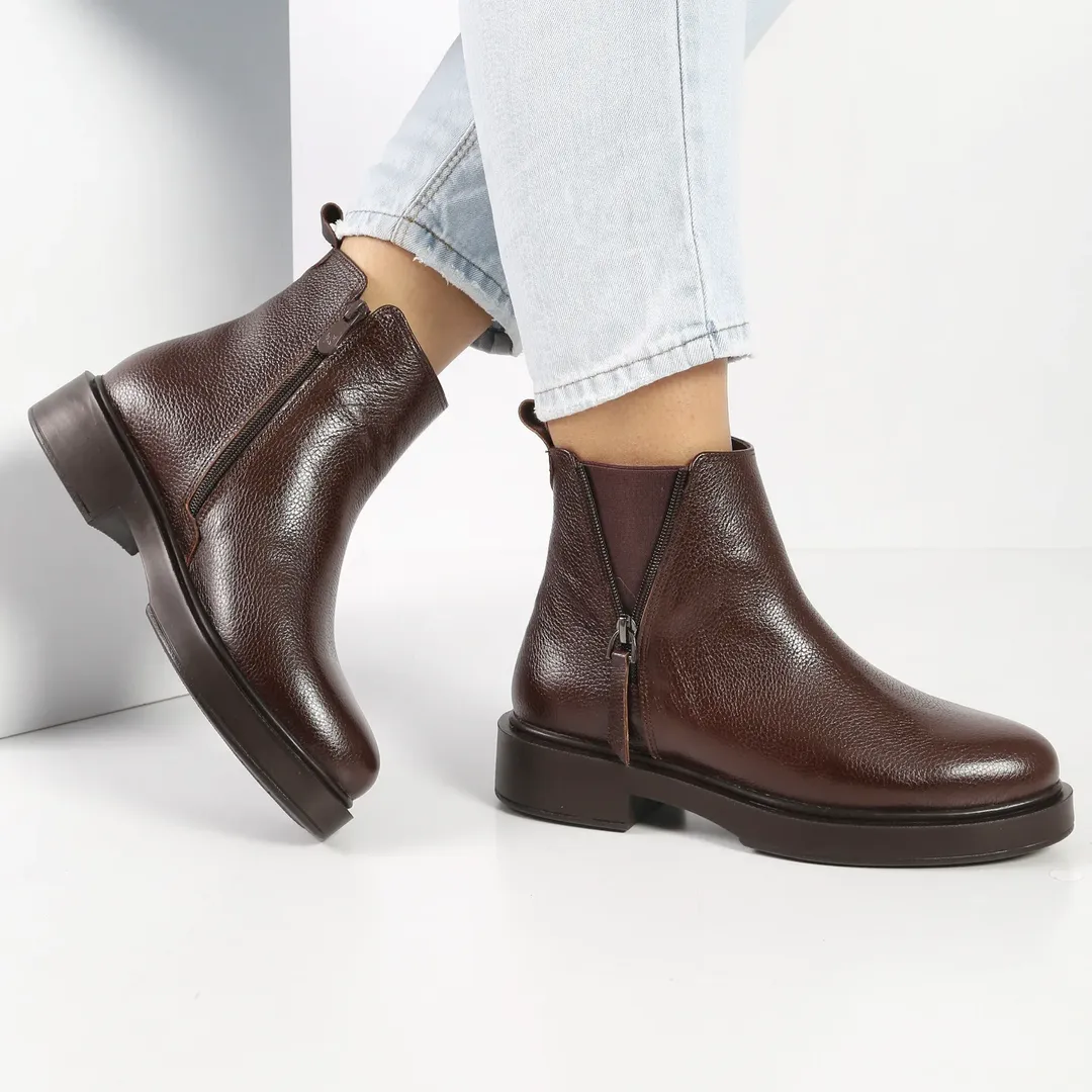 بوت چرم طبیعی 001